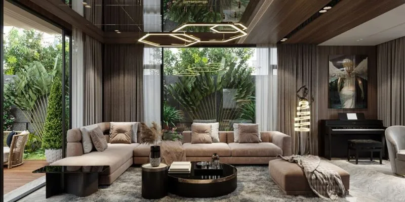 Kiến trúc hiện đại Luxury