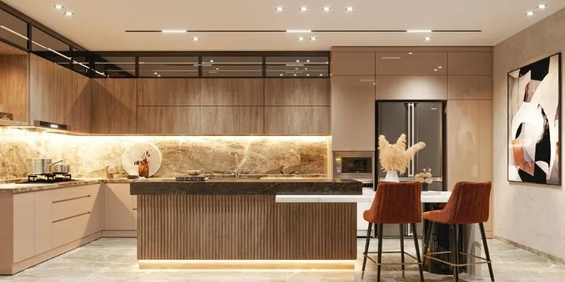 thiết kế phòng bếp đẹp